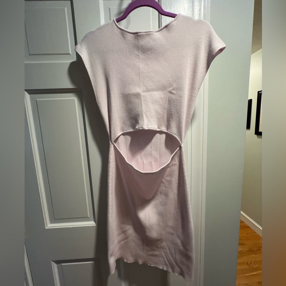 Aritzia Wilfred Cutout Mini Dress